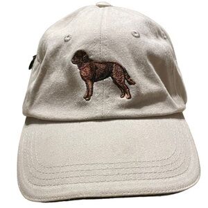 Your Breed Cap w/Embroidered Chesapeake Retriever on Front/Side Zippered Pocket
